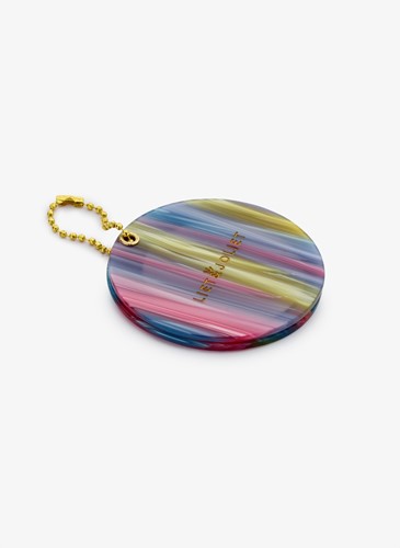 Pocket Mirror Multicolor roze/blauw/geel-2