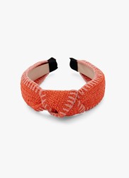Haarband Sofie oranje/roze