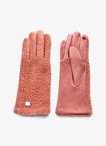 Handschoenen Teddy roze