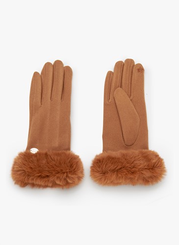 Handschoenen Lane camel-2