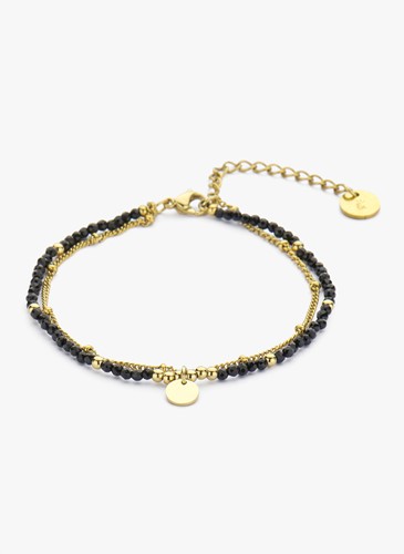 Armband Winnie duo gold plated