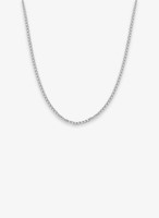 Schakel ketting Noa silver plated