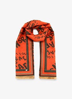Sjaal Elisa oranje