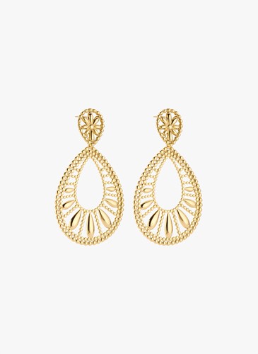 Oorbellen Paloma gold plated
